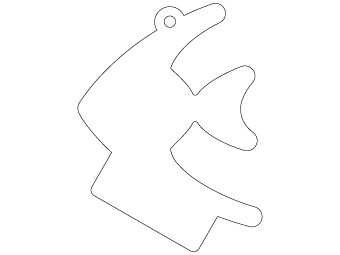 Custom shapes car air fresheners and car deodorizers - model:﻿Animals, personalization on request for corporate branding﻿