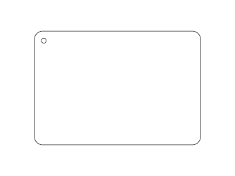 Custom shapes car air fresheners and car deodorizers - model:﻿Rectangular, personalization on request for corporate branding﻿