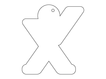 Custom shapes car air fresheners and car deodorizers - model:﻿Logo, personalization on request for corporate branding﻿