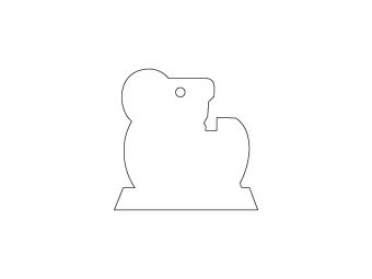 Custom shapes car air fresheners and car deodorizers - model:﻿Logo, personalization on request for corporate branding﻿