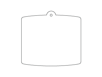 Custom shapes car air fresheners and car deodorizers - model:﻿Square, personalization on request for corporate branding﻿