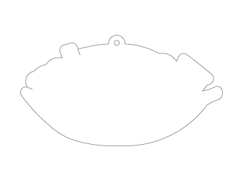 Custom shapes car air fresheners and car deodorizers - model:﻿Logo, personalization on request for corporate branding﻿