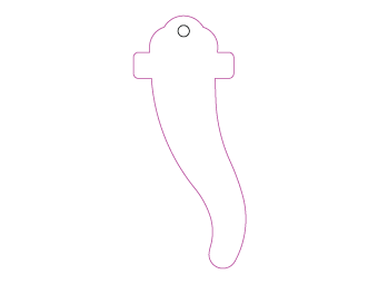 Custom shapes car air fresheners and car deodorizers - model:﻿Logo, personalization on request for corporate branding﻿