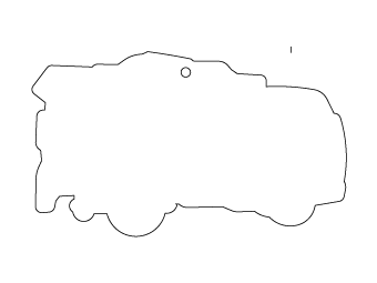 Custom shapes car air fresheners and car deodorizers - model:﻿Truck, personalization on request for corporate branding﻿