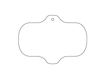 Custom shapes car air fresheners and car deodorizers - model:﻿Logo, personalization on request for corporate branding﻿