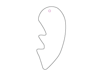 Custom shapes car air fresheners and car deodorizers - model:﻿Heart, personalization on request for corporate branding﻿